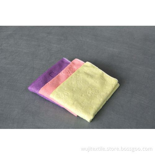 SGS Microfiber Kitchen Cleaning Towel Dish Washing Cloth